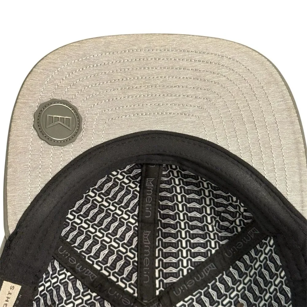 Melin Hydro The Legend Performance Dad Hat Port Nights Collection Curved Gray CL